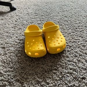 Yellow Crocs